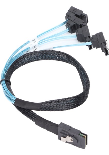 Mini Sas 36PIN Kablo Plastik Dayanıklı 12GBPS Yüksek Hız Kararlı Performans Mini Sas - 4 Sata Kablosu (Yurt Dışından)