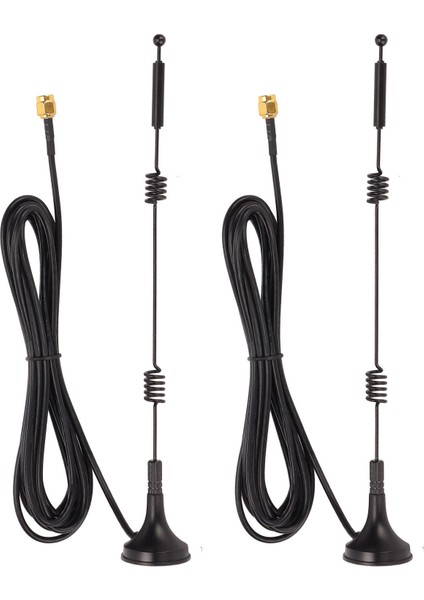 2 Adet Dijital Anten 12DBI Kazanç Pvc Malzeme 2.4ghz 5ghz Çok Yönlü Radyo Anteni Ap Wlan Yönlendiriciler Için (Yurt Dışından)