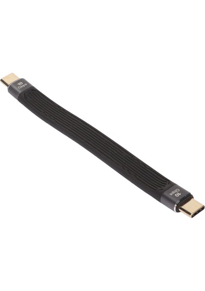 USB C - USB C Adaptör Kablosu 10 Gbps Yüksek Hızlı USB C Adaptör Kablosu Dizüstü Bilgisayar Tablet Akıllı Telefon Için (Yurt Dışından)