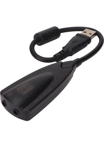 Ses Kartı Virtual 7.1 Plus Tak ve Çalıştır USB Stereo Ses Kartı Masaüstü Dizüstü Bilgisayar Için Kulaklık Adaptörü (Yurt Dışından)
