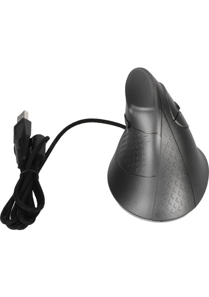 Dikey Fare 7 Programlanabilir Düğme Rgb 11 Aydınlatma Modu Ayarlanabilir Dpı Kablolu Ergonomik Dikey Fare Oyuncu Gri (Yurt Dışından)