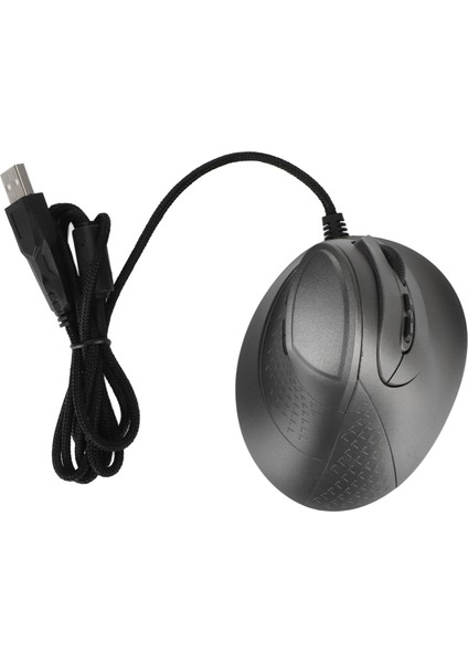 Dikey Fare 7 Programlanabilir Düğme Rgb 11 Aydınlatma Modu Ayarlanabilir Dpı Kablolu Ergonomik Dikey Fare Oyuncu Gri (Yurt Dışından)
