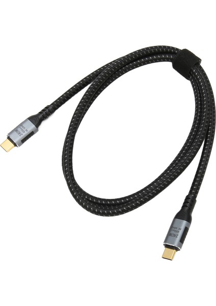 USB 4.0 Gen 3 Veri Kablosu 40GBPS Aktarım 240W Şarj Desteği 8k 60hz Ekran Tip C'den Tip C'ye Kablo Dizüstü Bilgisayar Tablet Için 20CM / 7.9in (Yurt Dışından) indirimleri