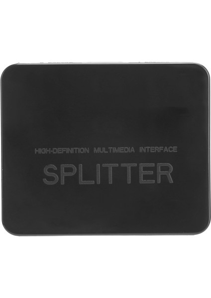 4K HDMI Ayırıcı 1080P Hdcp Anahtar Ayırma Amplifikatörü 1 Giriş 2 Çıkış Çift Ekran (Yurt Dışından)