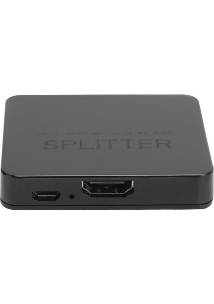 4K HDMI Ayırıcı 1080P Hdcp Anahtar Ayırma Amplifikatörü 1 Giriş 2 Çıkış Çift Ekran (Yurt Dışından)