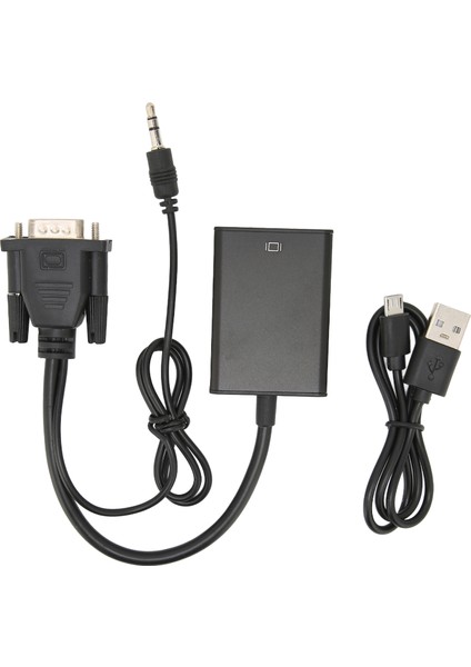 Vga'dan Yüksek Çözünürlüklü Multimedya Arayüzüne Dönüştürücü Bilgisayardan Tv'ye Adaptör Kablosu Dönüştürücü (Yurt Dışından)