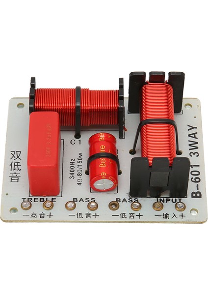 3 Yollu Crossover Filtre Profesyonel Pcb Tiz Bas Ses Frekans Bölücü Ktv Hoparlörler Için 150W (Yurt Dışından)