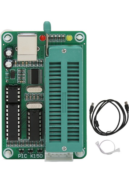 Pıc K150 Mikrodenetleyici USB Programlayıcı 40PIN Dip Programlama Soketi ile 8p'den 40PIN Dip Çiplerine Doğrudan Programlama (Yurt Dışından)