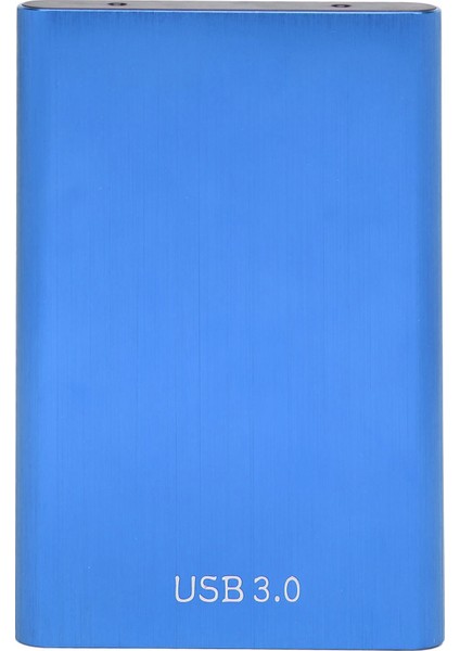 2,5 Inç Sata HDD Muhafazası Tip C 10 Gbps Yüksek Hızlı Taşınabilir Sabit Disk Kutusu LED Göstergeli Mavi (Yurt Dışından)