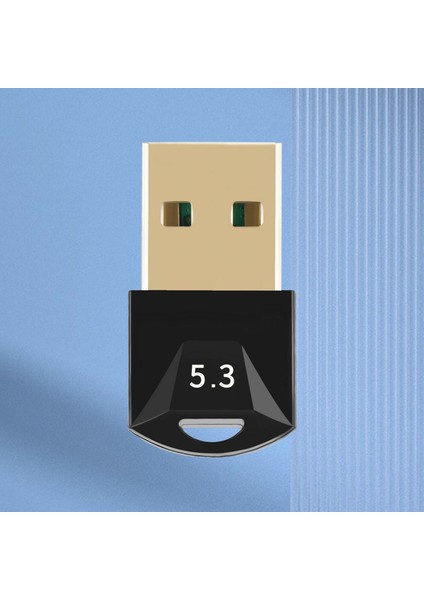 USB Bluetooth 5.3 Adaptörü Daha Hızlı Veri Aktarımı Daha Uzun Menzilli Bluetooth Dongle Alıcısı Windows 11 10 8.1 Için (Yurt Dışından)