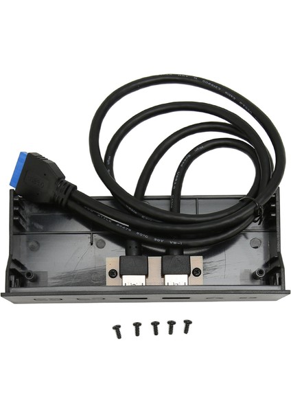 5.25 Inç Ön Panel 2 Port USB Port Optik Sürücü Ön Panel USB 3.0 Ila 19 Pin Metal Optik Sürücü Yuvası Pc Bilgisayar Kasası Için (Yurt Dışından) modelleri