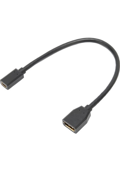 Displayport Adaptörü 8k Mini Display Port Dişi - Dp Dişi Uzatma Çifti Kablolama Dp - Mini Dp Transfer Kablosu (Yurt Dışından)
