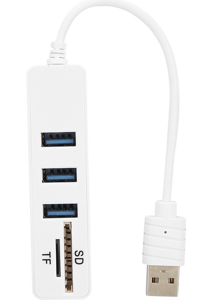 USB Hub Usb3.0 Portu Hafıza Kartı/küçük Hafıza Kartı Okuyucu Yüksek Hızlı USB Kombinasyon Bilgisayar (Yurt Dışından)