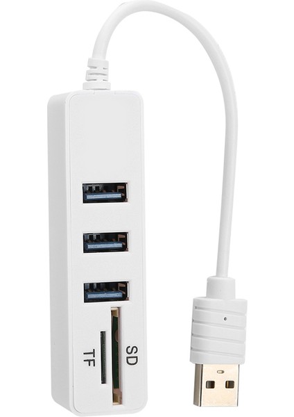USB Hub Usb3.0 Portu Hafıza Kartı/küçük Hafıza Kartı Okuyucu Yüksek Hızlı USB Kombinasyon Bilgisayar (Yurt Dışından)