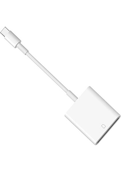 Type-C'den Sd Karta Kamera Okuyucu Adaptörü Type-C Cihazlar Için Sd Kart Okuyucu, Beyaz (Yurt Dışından) indirimleri