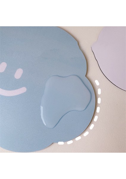 Mini Mouse Pad Sevimli Bulut Şekli Ins Stil Yenilikçi Bilgisayar Mouse Matı Ev Ofis Seyahat 1# Mavi (Yurt Dışından) indirimleri