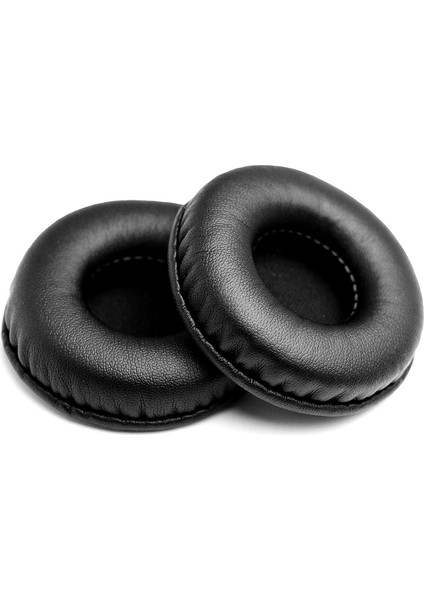Yedek Kulak Yastıkları Pu Deri Kulak Yastıkları Philips/rapoo/sony/logitech Kulaklık Kulak Yastıkları Için Yedek 60MM Siyah (Yurt Dışından)