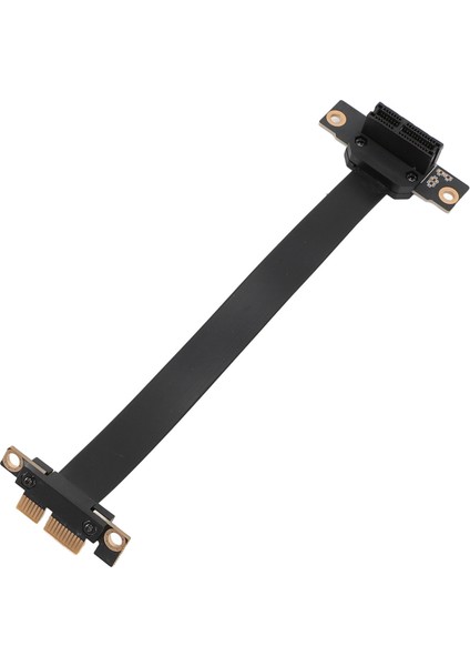 Pcıe 3.0 X1 Yükseltici Kablo 8gbps Yüksek Hızlı Çift 90 Derece Dik Açı Pcı Express 3.0 X1 Uzatma Kablosu 1u 2u 30CM / 11.8in Uzunluk (Yurt Dışından)
