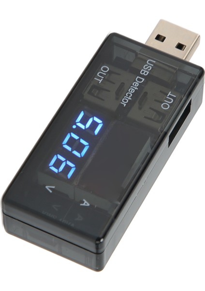 Çift USB Test Cihazı 1 Giriş 2 Çıkış LCD Güç Akım Voltaj Ölçer Multimetre Cep Telefonları Tabletler Dizüstü Bilgisayarlar Araba Şarj Cihazları Için (Yurt Dışından)