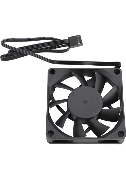 70MM Pwm Fan Çift Bilyalı Rulmanlı Soğutma Fanı 4 Pin Pwm Akıllı Sıcaklık Kontrolü Pc Kasa Fanı Hızı 2500 Rpm'ye Kadar 7 Kanat (Yurt Dışından) fırsatları