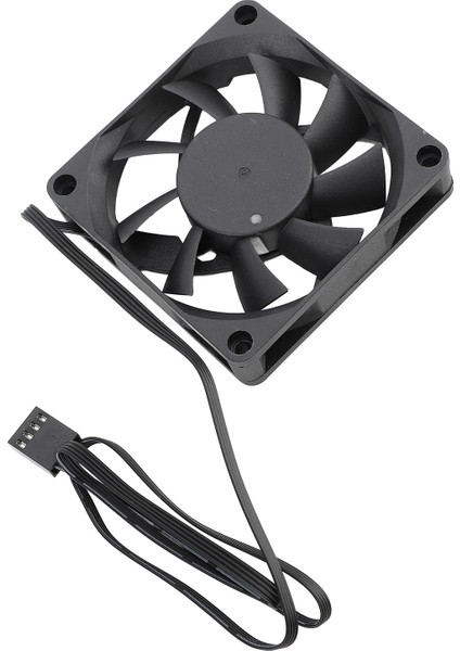 70MM Pwm Fan Çift Bilyalı Rulmanlı Soğutma Fanı 4 Pin Pwm Akıllı Sıcaklık Kontrolü Pc Kasa Fanı Hızı 2500 Rpm'ye Kadar 7 Kanat (Yurt Dışından) indirimleri