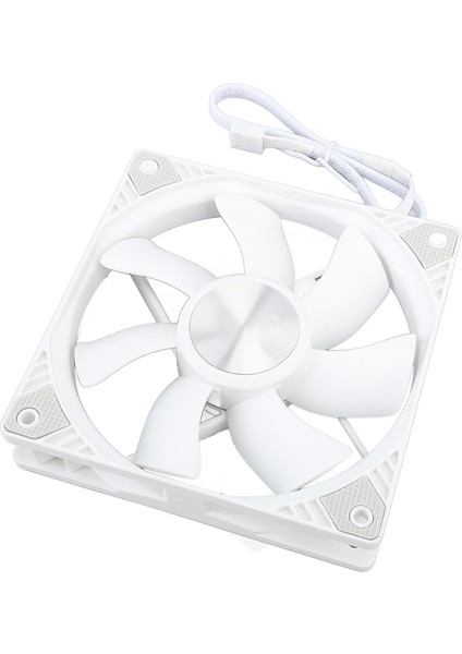 Pc Kasa Fanı 120MM Pwm Akıllı Kontrol Mfdb Rulmanlı Kasa Soğutma Fanı 4 Pin Uzatma Kablosu 12V Beyaz (Yurt Dışından) fırsatları