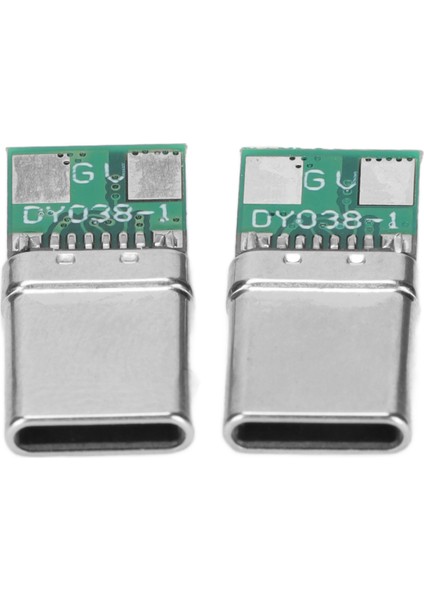 2 Adet USB C Breakout Kartı Pd Tip C 8pin 20V 3A Anma Akımı Hızlı Şarj USB C Erkek Adaptörü Tablet Dizüstü Bilgisayar Için Tip C Erkek 20V (Yurt Dışından)