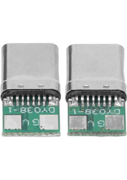 2 Adet USB C Breakout Kartı Pd Tip C 8pin 20V 3A Anma Akımı Hızlı Şarj USB C Erkek Adaptörü Tablet Dizüstü Bilgisayar Için Tip C Erkek 20V (Yurt Dışından)