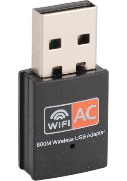 AC600 USB Wifi Adaptörü Pc Nano Desteği 802.11AC 2.4g 5g Çift Bant Kablosuz Ağ Alıcı-Verici USB Wifi Dongle Windows Için (Yurt Dışından) modelleri