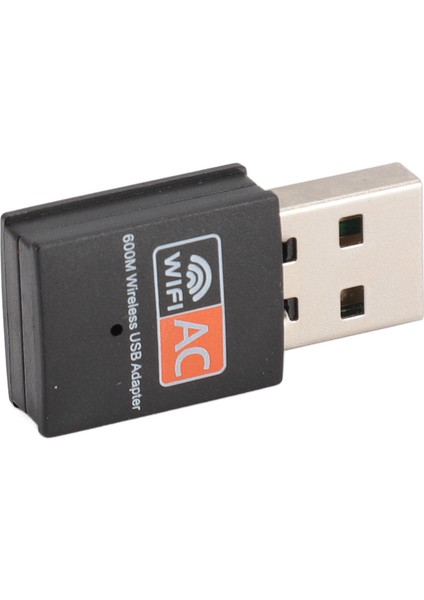 AC600 USB Wifi Adaptörü Pc Nano Desteği 802.11AC 2.4g 5g Çift Bant Kablosuz Ağ Alıcı-Verici USB Wifi Dongle Windows Için (Yurt Dışından) fırsatları