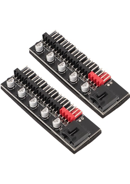 2 Adet Pwm Fan Hub 12V 4 Pin 5 Yollu Yerden Tasarruf Sağlayan Cpu Soğutma Hub Kontrol Cihazı 3 Pin ve 4 Pin Kablo ile Pc Anakart Için (Yurt Dışından) modelleri