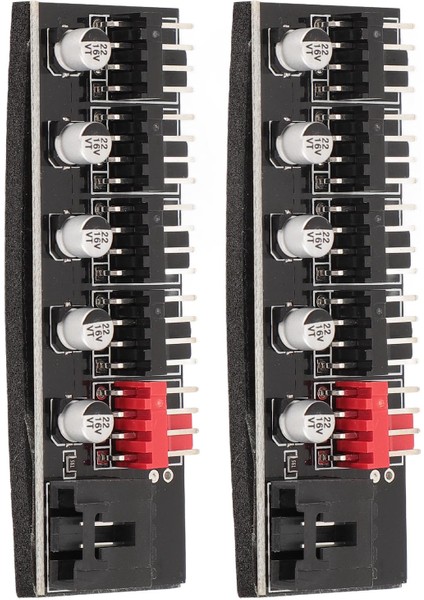 2 Adet Pwm Fan Hub 12V 4 Pin 5 Yollu Yerden Tasarruf Sağlayan Cpu Soğutma Hub Kontrol Cihazı 3 Pin ve 4 Pin Kablo ile Pc Anakart Için (Yurt Dışından) fırsatları