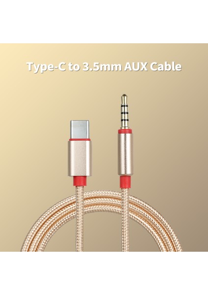 Type-C Erkek - 3,5 mm Trrs Erkek Ses Kablosu 3,12 Ft Usb-C - 3,5 mm Kulaklık Araba/ev Stereo Adaptör Kablosu, 3,12 Ft Siyah (Yurt Dışından) fırsatları