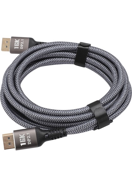 9.8ft Displayport Uzatma Kablosu Displayport 2.1 Kablosu 16K 30Hz 40GBPS 3D Dinamik Hdr Displayport Hd Kablosu (Yurt Dışından)
