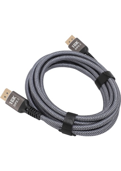 9.8ft Displayport Uzatma Kablosu Displayport 2.1 Kablosu 16K 30Hz 40GBPS 3D Dinamik Hdr Displayport Hd Kablosu (Yurt Dışından)