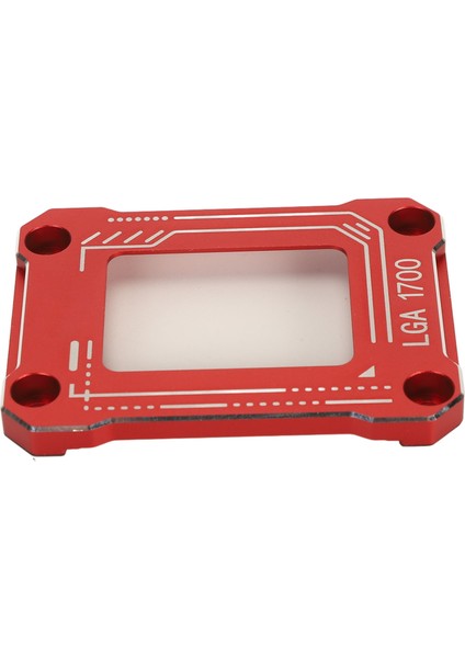 LGA1700 Bcf 12. Nesil Intel Anti Bükülme Tokası Bükülme Tipi Basınç Plakası Cpu Sabit Bağlantı Elemanı Cpu Kavisli Basınç Plakası Kırmızı (Yurt Dışından)