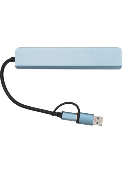 8'i 1 Arada USB C Hub Çoklu Port Adaptörü USB 3.0 USB 2.0 USB Type C Hızlı Veri Aktarımı Kart Yuvalı USB C Hub Telefon Tablet Için (Yurt Dışından)