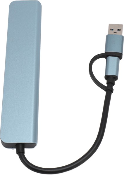 8'i 1 Arada USB C Hub Çoklu Port Adaptörü USB 3.0 USB 2.0 USB Type C Hızlı Veri Aktarımı Kart Yuvalı USB C Hub Telefon Tablet Için (Yurt Dışından)