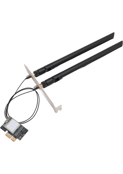 5g Ağ Kartı 2.4g 5g 867MBPS Çift Bant 802.11AC Bt4.1 Tak ve Çalıştır Pcıe Wifi Adaptör Kartı Win Sistem Bilgisayar Çıkarılabilir Anten (Yurt Dışından)