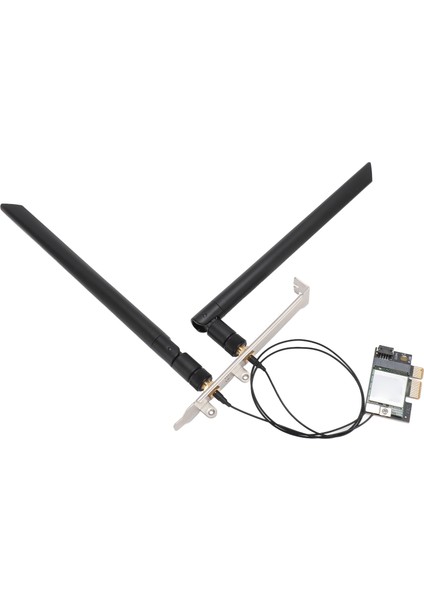 5g Ağ Kartı 2.4g 5g 867MBPS Çift Bant 802.11AC Bt4.1 Tak ve Çalıştır Pcıe Wifi Adaptör Kartı Win Sistem Bilgisayar Çıkarılabilir Anten (Yurt Dışından)