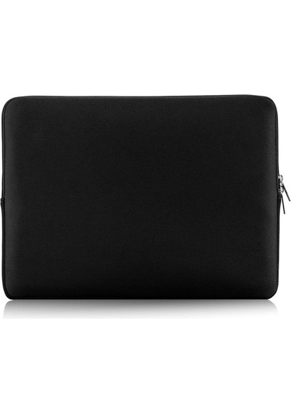 Fermuarlı Yumuşak Kol Çantası Kılıfı 15''-15.6'' Taşınabilir Dizüstü Bilgisayar Çantası Pro Retina Ultrabook Dizüstü Bilgisayar Siyah Için Yedek (Yurt Dışından)