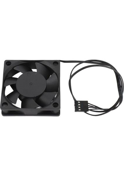 60MM Bilgisayar Kasası Fanı Pbt 4 Pin Pwm Akıllı Sıcaklık Kontrolü 3000RPM Sessiz Çift Bilyalı Rulmanlı Soğutma Kasası Fanı Pc Için Siyah (Yurt Dışından) modelleri