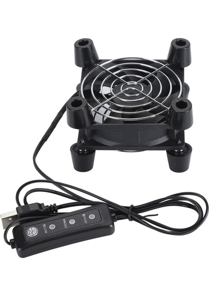 Bilgisayar Fanı 3 Hız 80MM Sessiz 5V USB Fırçasız Soğutma Fanı Pc Kasası Xbox Konsolu Yönlendirici Dvr (Yurt Dışından)