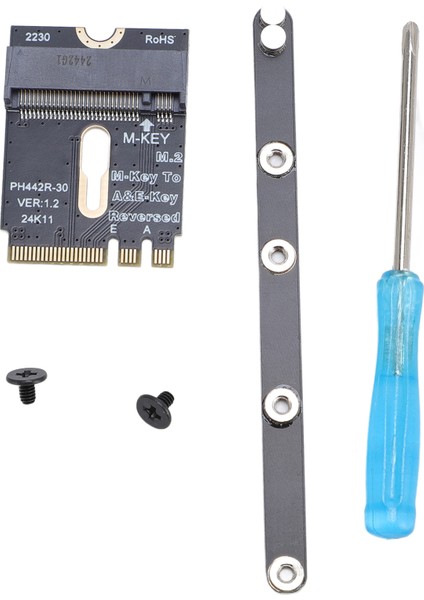 M.2 Nvme SSD Dönüştürücü Adaptörü M.2 A ve E Wifi Portu Pcıe 4.0 M Anahtar Nvme SSD Dönüştürücü Kartı Nvme SSD Için (Yurt Dışından)