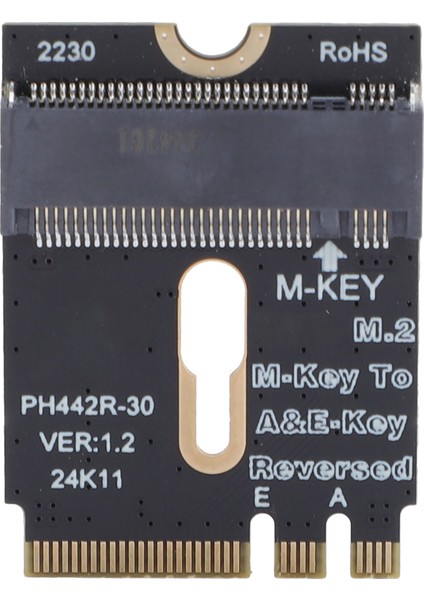 M.2 Nvme SSD Dönüştürücü Adaptörü M.2 A ve E Wifi Portu Pcıe 4.0 M Anahtar Nvme SSD Dönüştürücü Kartı Nvme SSD Için (Yurt Dışından)