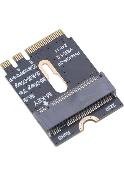 M.2 Nvme SSD Dönüştürücü Adaptörü M.2 A ve E Wifi Portu Pcıe 4.0 M Anahtar Nvme SSD Dönüştürücü Kartı Nvme SSD Için (Yurt Dışından)