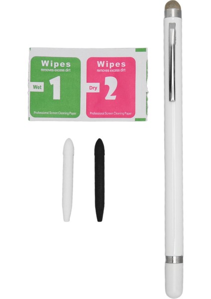 Stylus Kalem Evrensel Cep Telefonu Tablet Pc Ekran Dokunmatik Kalem Galaxy A50 A70 A51 A71 A30 A10 A52 A72 A20E A51 A21S Beyaz (Yurt Dışından)