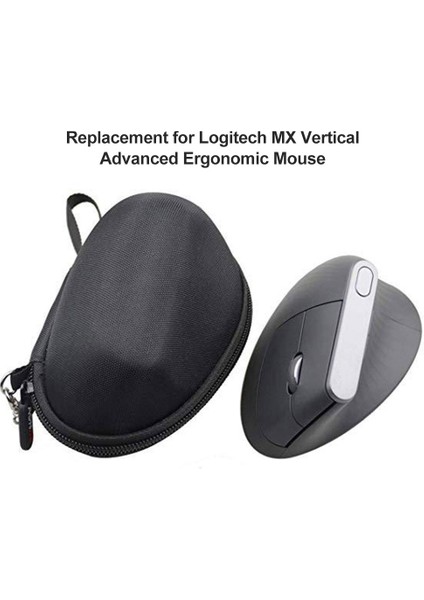Kablosuz Fare Çantası Sert Çanta Logitech Mx Vertical Advanced Ergonomik Fare Koruyucu Seyahat Saklama Çantası Için Yedek (Yurt Dışından)