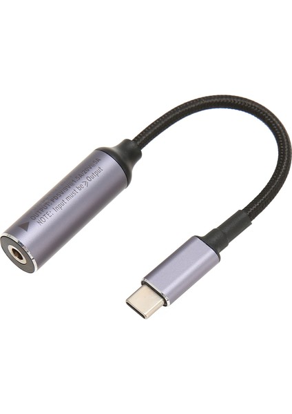 Pd Dc 4.0mmx1.7mm Dişi Giriş USB Tip C Erkek Güç Şarj Kablosu 100W DC4017 Telefonlar Tabletler Dizüstü Bilgisayarlar Için Tip C Kablo (Yurt Dışından)