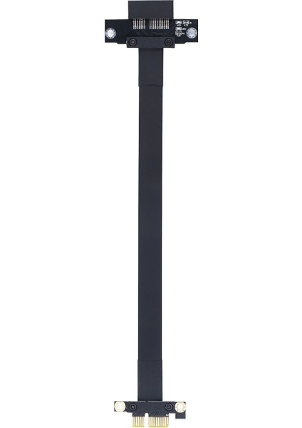 Pcıe 3.0 1x Ila 1x Uzatma Kablosu 180 Derece Esnek 8 Gbps Yüksek Hızlı Pcı Express Gen 3 1x Ila X1 Yükseltici Genişletici 20 cm (Yurt Dışından)